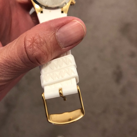 NEW Michelle Watch Color RARE Tahitian Jelly White - Picture 4 of 4